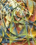 giacomo balla merkurius passerar framfor solen oil